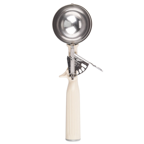 No. 10 Portion Disher Ivory Handle 3.25 OZ