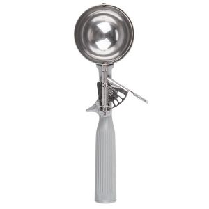 No. 8 Portion Disher Gray Handle 4 OZ