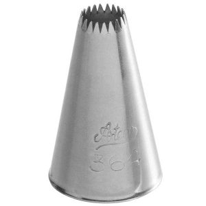 #364 Large Fine Tooth Star Tube