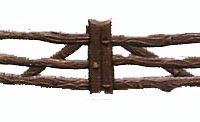 Fence Brown Plastic 5" 144 CT