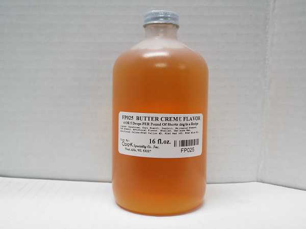 Butter Creme Flavor 16 OZ