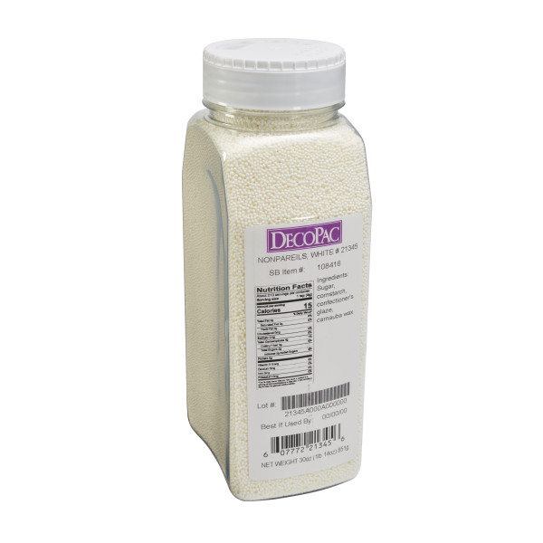White Nonpareils 30 OZ - Image 2
