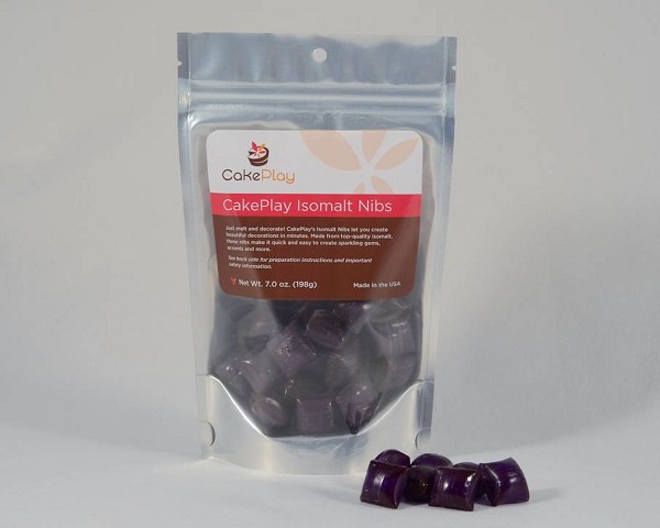 Isomalt Nibs Amethyst Purple 7 OZ