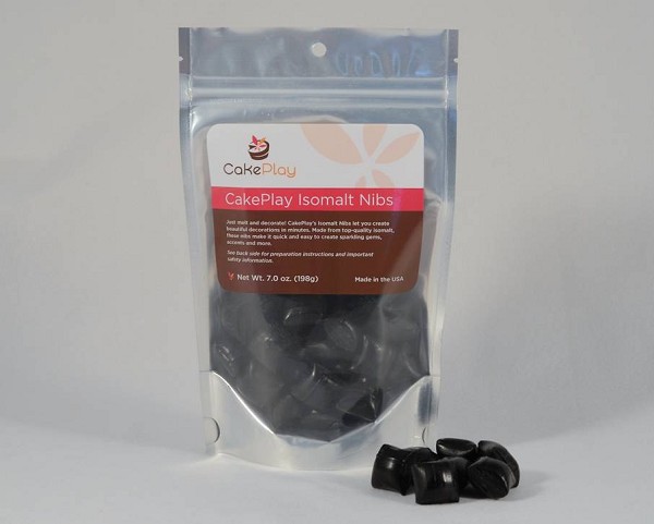 Isomalt Nibs Pure Black 7 OZ
