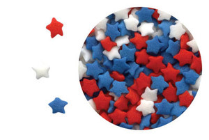 Star Red, White & Blue Mini Quins 5 LB