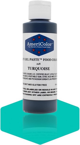 Turquoise 4.5 OZ (127G) Soft Gel Paste