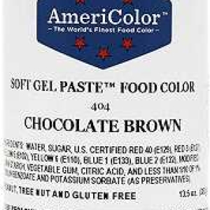 Chocolate Brown 13.5 OZ (382g) Soft Gel Paste