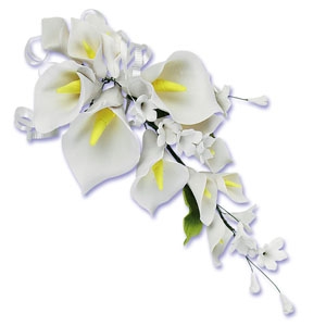 Calla Lily Spray White Lg GP 3 CT