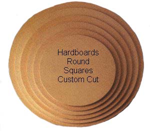 16" x 1/4" ROUND Hardboard