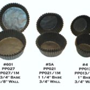 #5A Brown Candy Cups 1 1/4″ Base 3/4″ Wall approx 26,000 CT mini standard