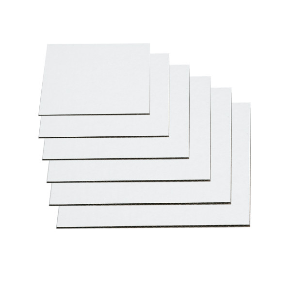 10" Square Coated Cardboard 50 CT