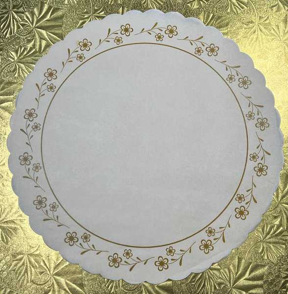 10" Round Daisy Design Doilie 250 CT