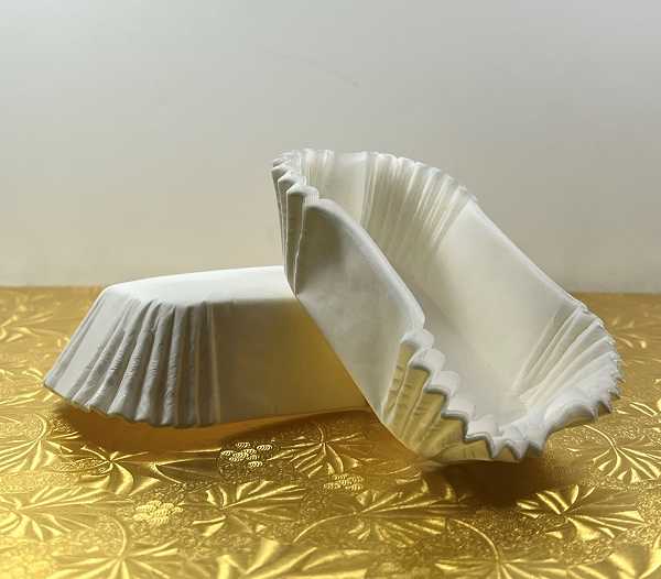 Petite Loaf Liners White(60x) 500 CT
