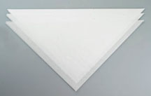 Parchment Triangles 18" 100 CT