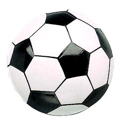 Soccer Ball POP TOPS 5" 36 CT