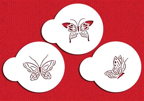 Stencil Small Butterfly 3 CT