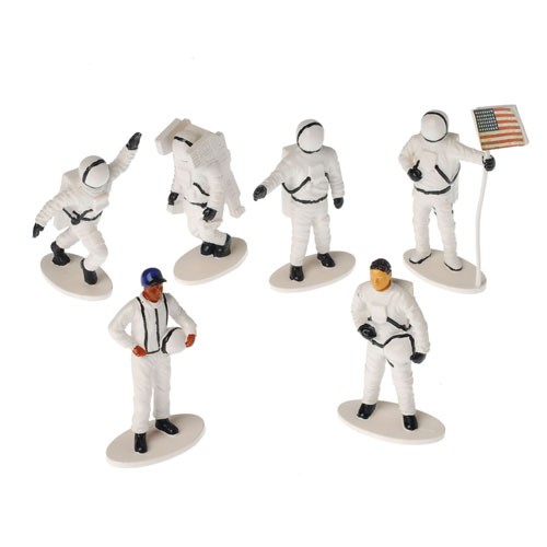 Astronaut Figures 2 1/2" 12 CT