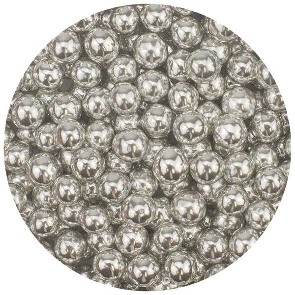 Silver Dragees #2 (5mm) 11 LB