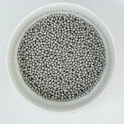 Silver Dragees #000 (2mm) 2 LB