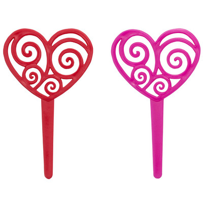 Scroll Heart Lacy DecoPics 144 CT