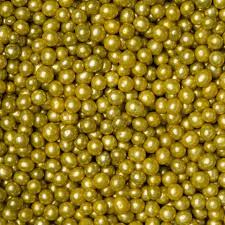 Gold Dragees #1 (4mm) 3 OZ