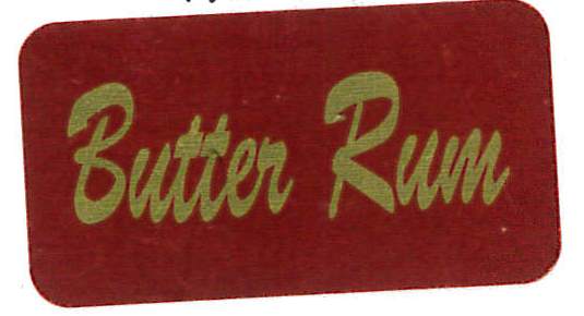 Butter Rum Labels 500 CT