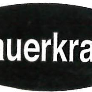 Sauerkraut Labels 1000 CT