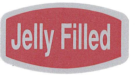Jelly Filled Labels 1000 CT
