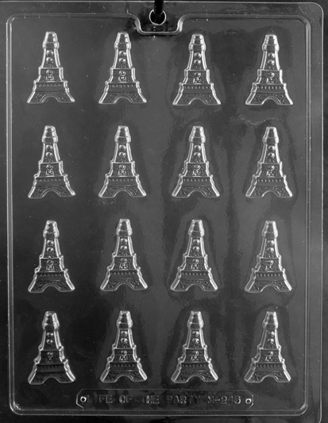 Eiffel Tower Candy Mold 16 CAV
