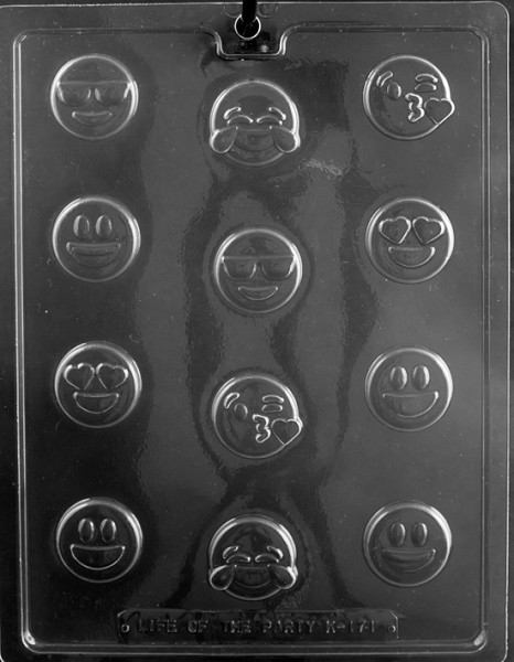 Emoji Candy Mold 12 CAV