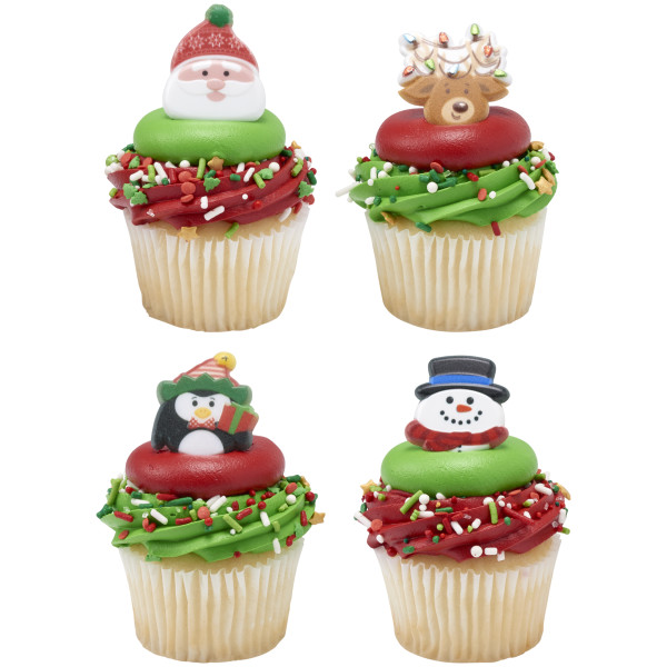 Holiday Icon Cupcake Rings 144 CT - Image 2