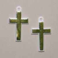 Gold Cross Pick 1" 144 CT