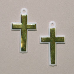 Gold Cross Pick 1" 144 CT