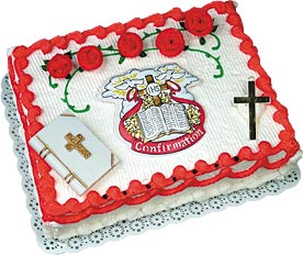 Confirmation Cake Kit 6 CT