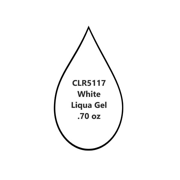 White .70 Fluid OZ Liqua Gel