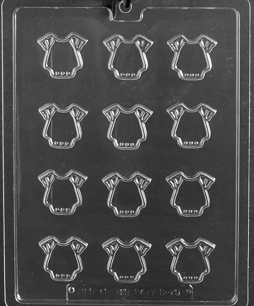 Baby Onesie Candy Mold 12 CAV