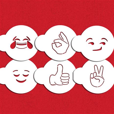 Stencil EMOJIS 2 Cookie Set