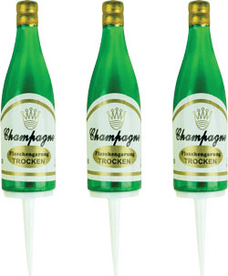 Champagne Bottles Mini Assorted 72 CT