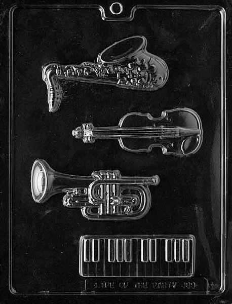 Music Kit Candy Mold 4 CAV