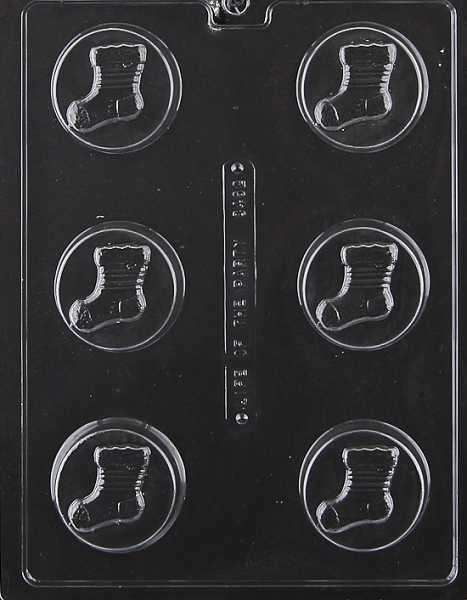 Stocking Cookie Mold 6 CAV