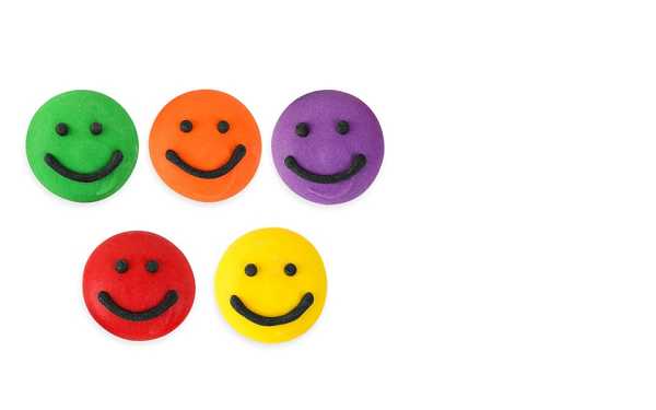 Smile Royal Icing 6 designs 150 CT