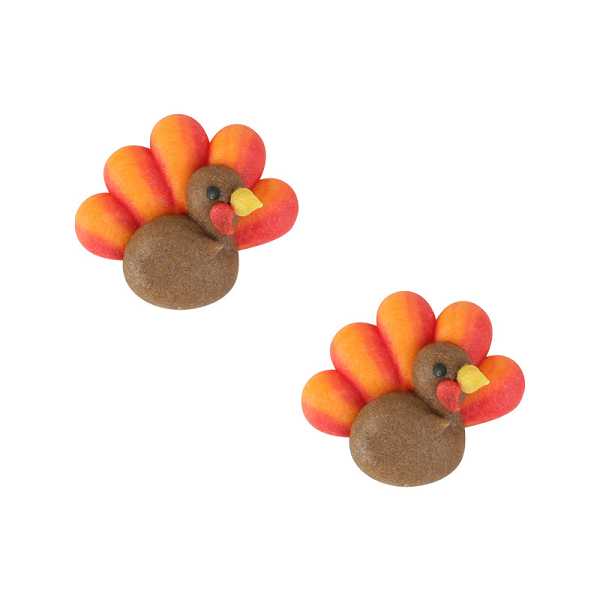 Turkey Sitting Royal Icing 128 CT