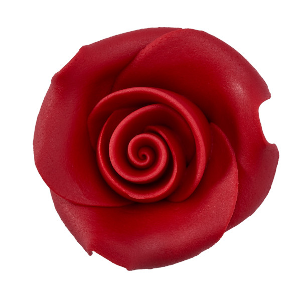 Sugarsoft Roses Red 1.5" 72 CT