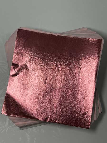 Foil Wrappers Pink 4" x 4" 500 CT