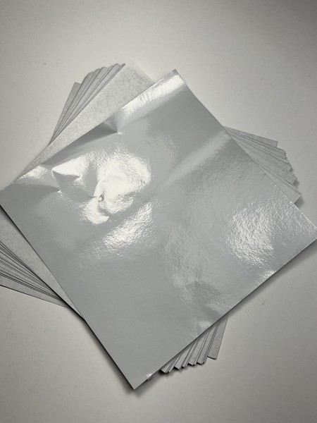 Foil Wrappers White 4" x 4" 500 CT