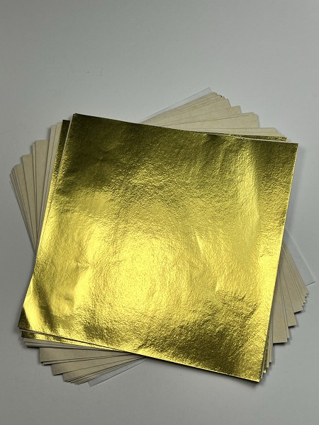 Foil Wrappers Gold 4" x 4" 500 CT