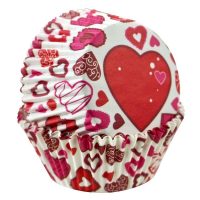Valentine Bake Cups 50 CT