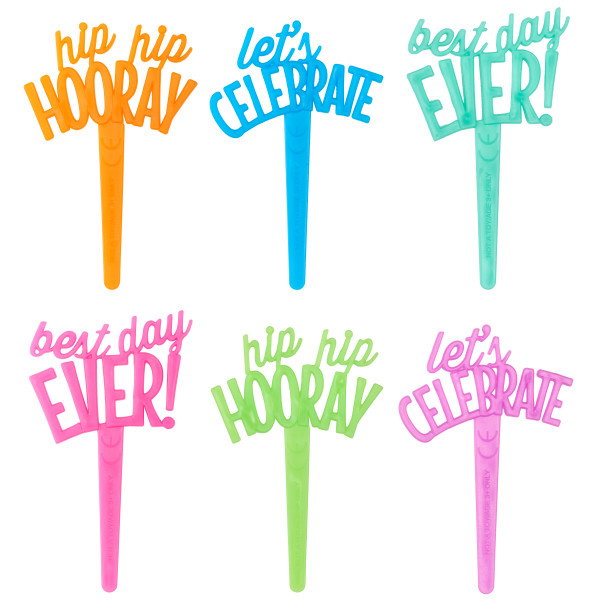 Celebratory Sayings DecoPics 144 CT - Image 2