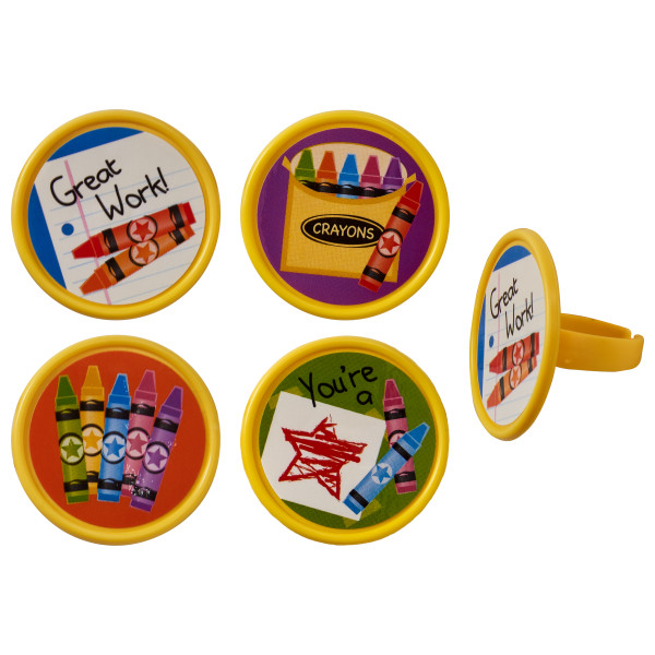 Crayons Rings 1 1/2" 144 CT - Image 2