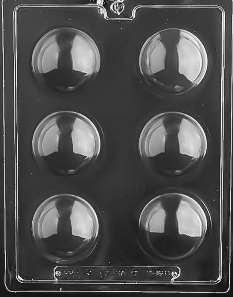 Bath Bomb Mold 2 1/4" 6 CAV
